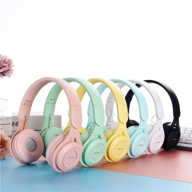 Kids Wireless Bluetooth Headphone Headband Gaming Headset with Mic Gamer Girl/boy