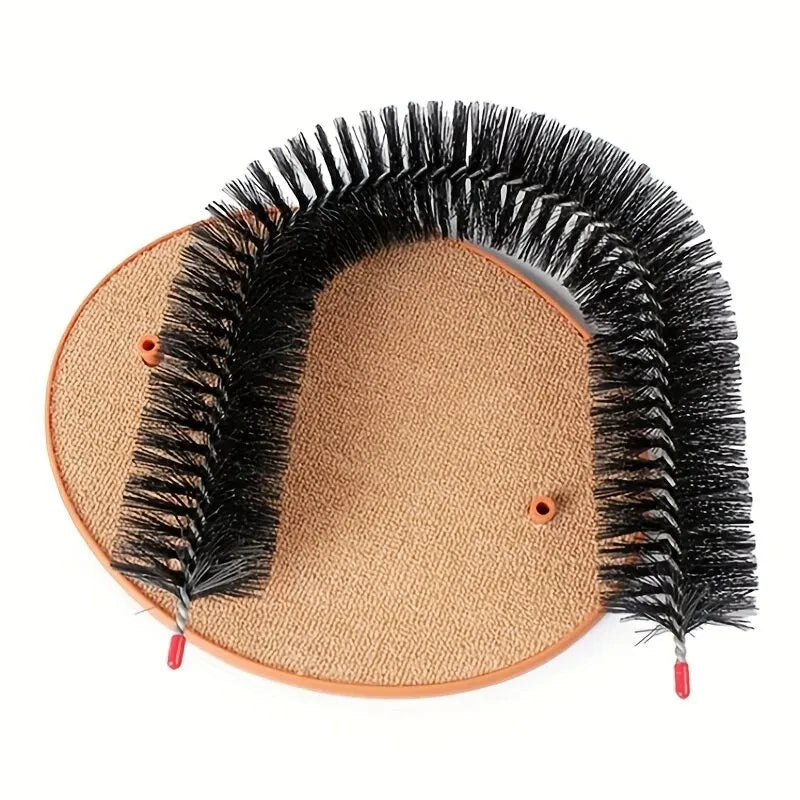 Cat Toy Arch Self Groom brush