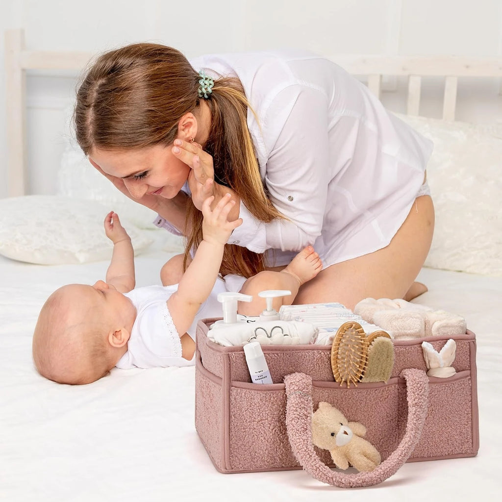 Baby Diaper Caddy Organizer for Changing Table