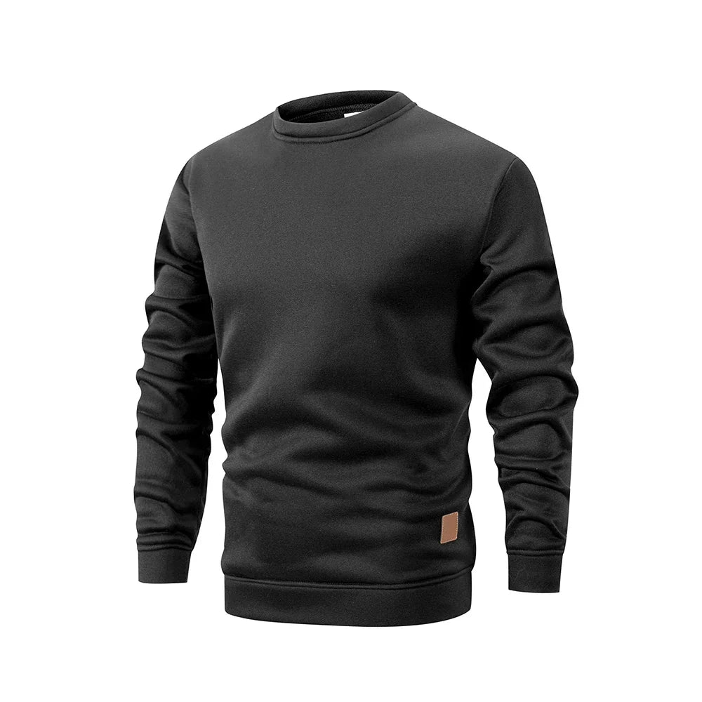 Men's Sweater Spring Autumn Round Neck Long Sleeve Pullover