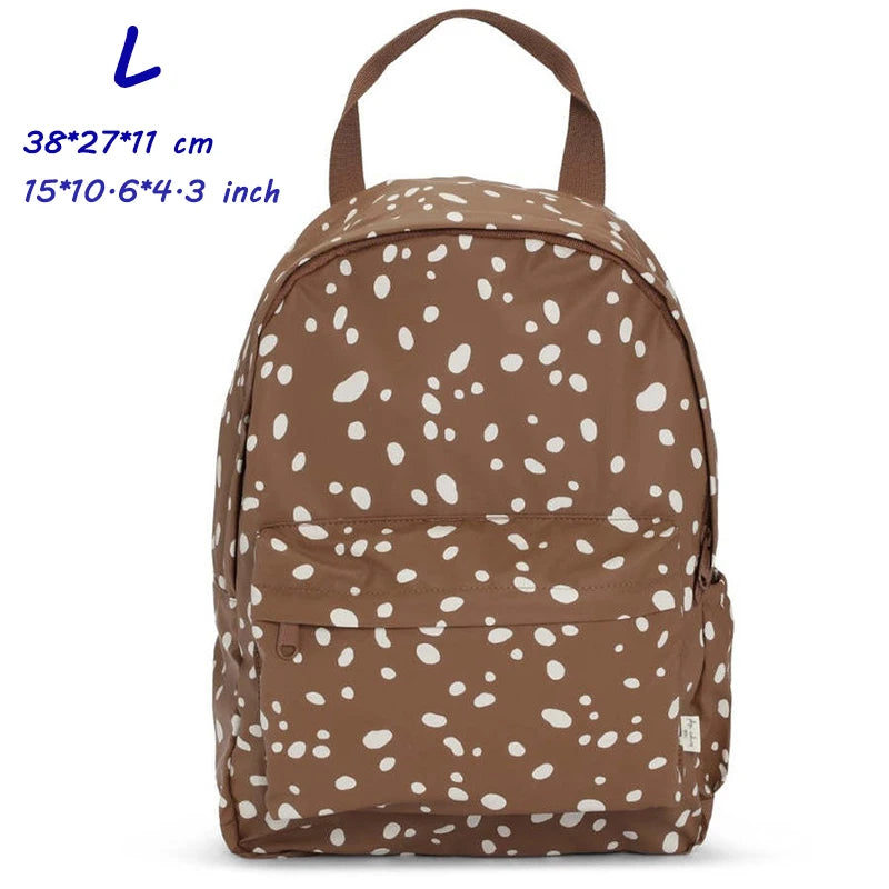 Mommy Bag Travel Children Kid Cherry Backpack Primary Schoolbag Baby Waterproof Print Kindergarten Bags Boys Girls Gift