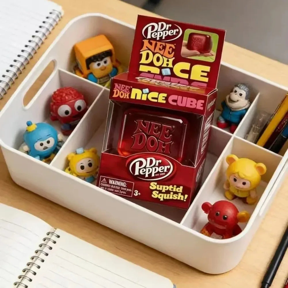 New Needoh Nice Cube Sensory Stress Reliever Fidget Tool for Anxiety & Focus Desk Sensory Cube for Adults & Kids