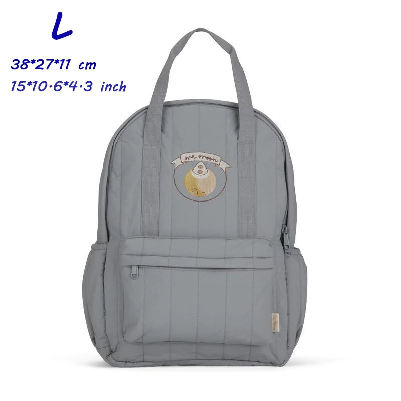 Mommy Bag Travel Children Kid Cherry Backpack Primary Schoolbag Baby Waterproof Print Kindergarten Bags Boys Girls Gift