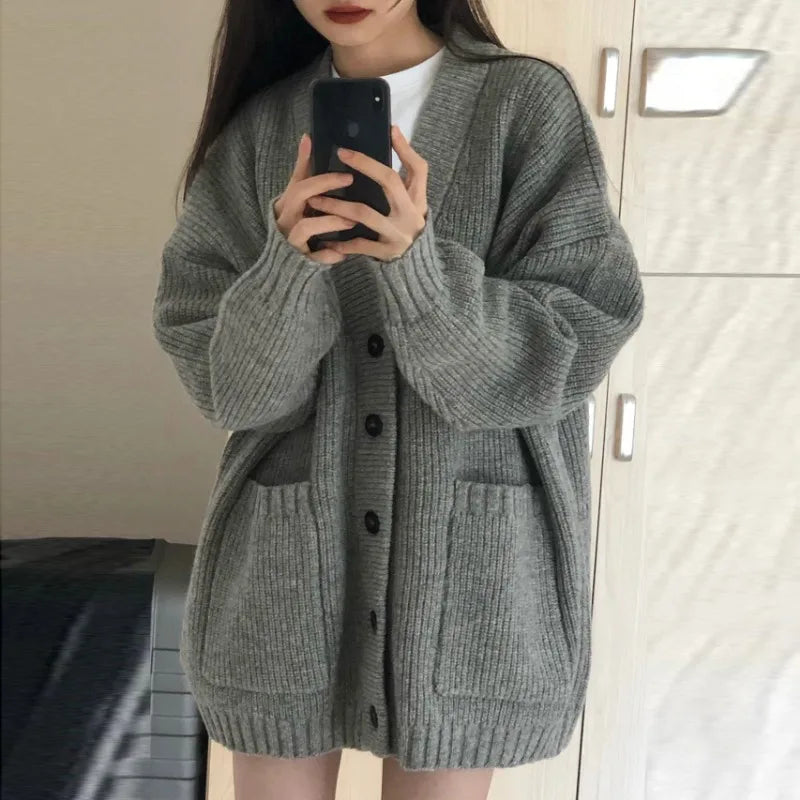 Winter Women Cardigan Sweater