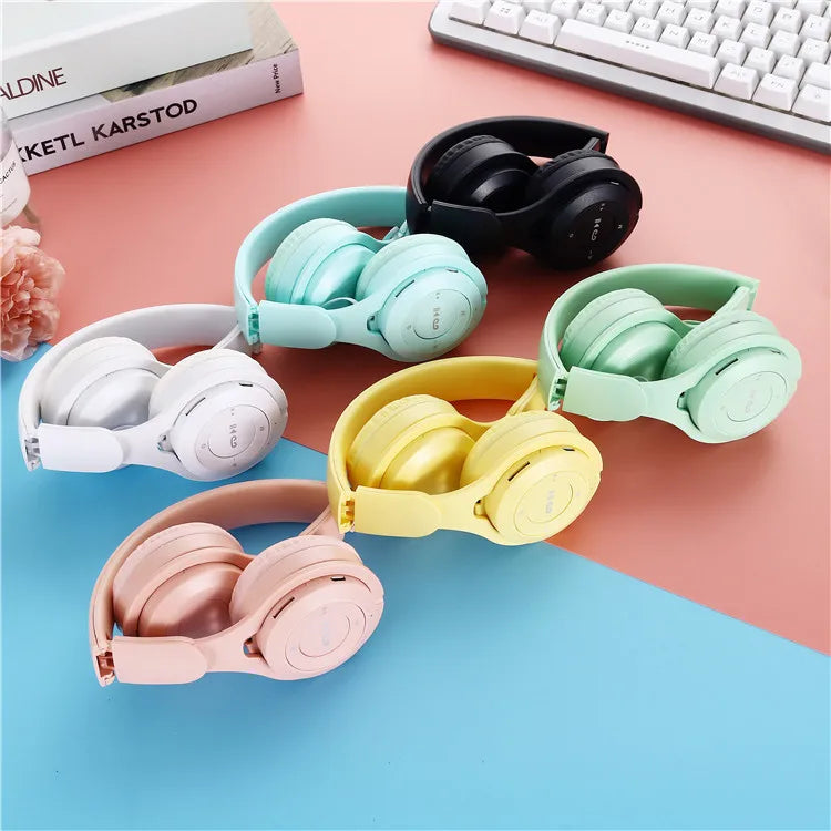 Kids Wireless Bluetooth Headphone Headband Gaming Headset with Mic Gamer Girl/boy