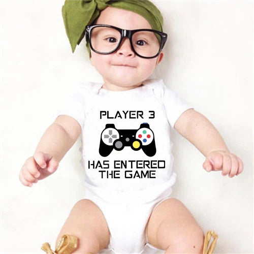 PLAYER 3 Newborn Romper