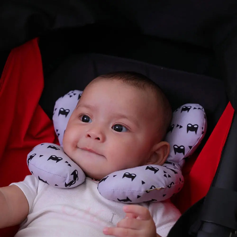 Protective Travel Car Seat Head And Neck Pillow