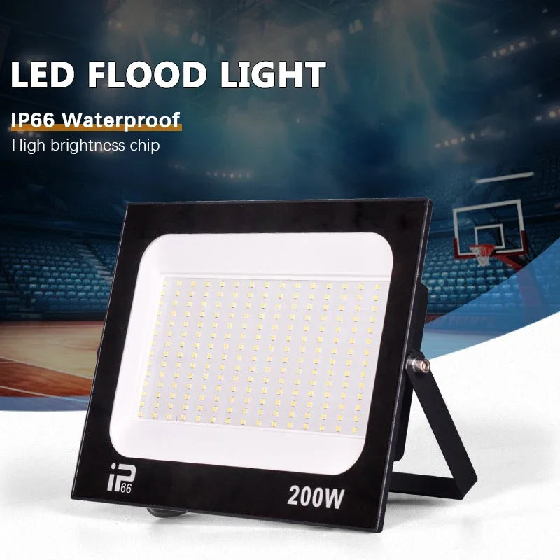 LED Floodlight Outdoor IP66 Waterproof Path Light Spotlight 10W 20W 30W 50W 100W 200W