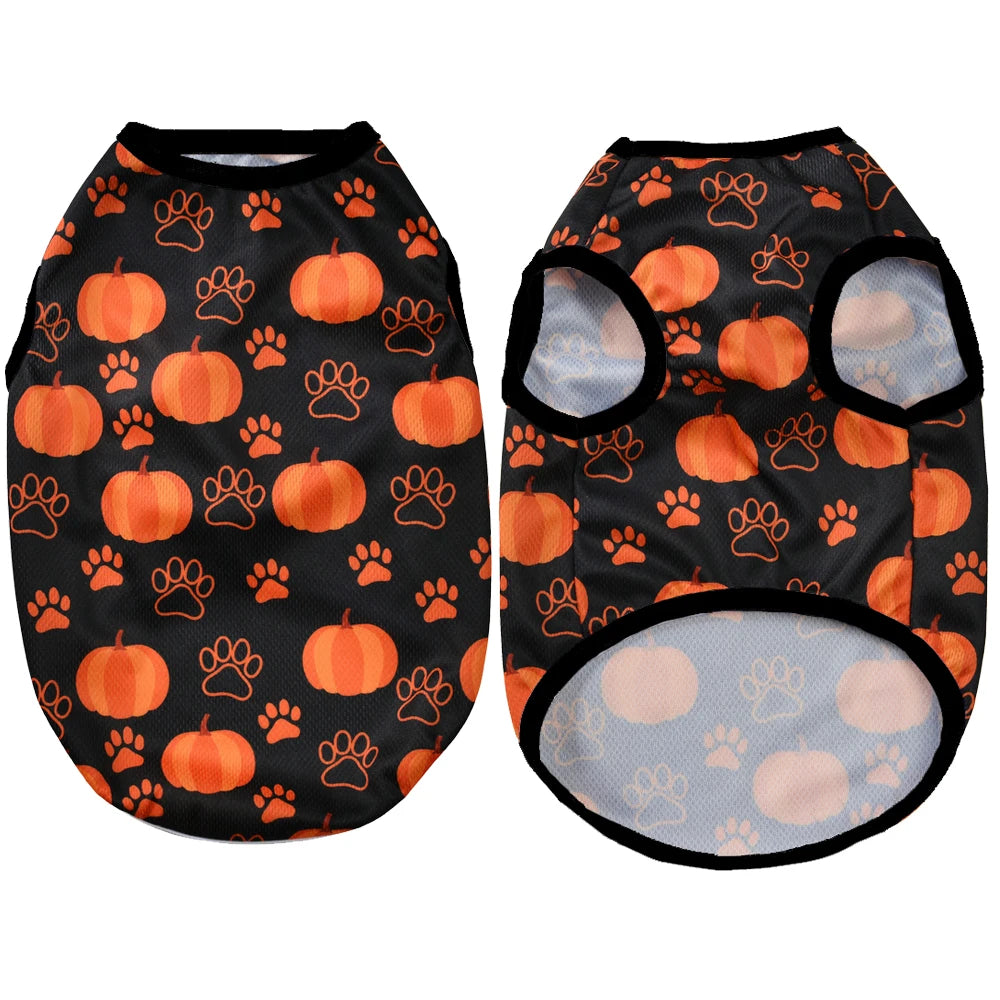 Halloween Pet Vest Dogs Cats