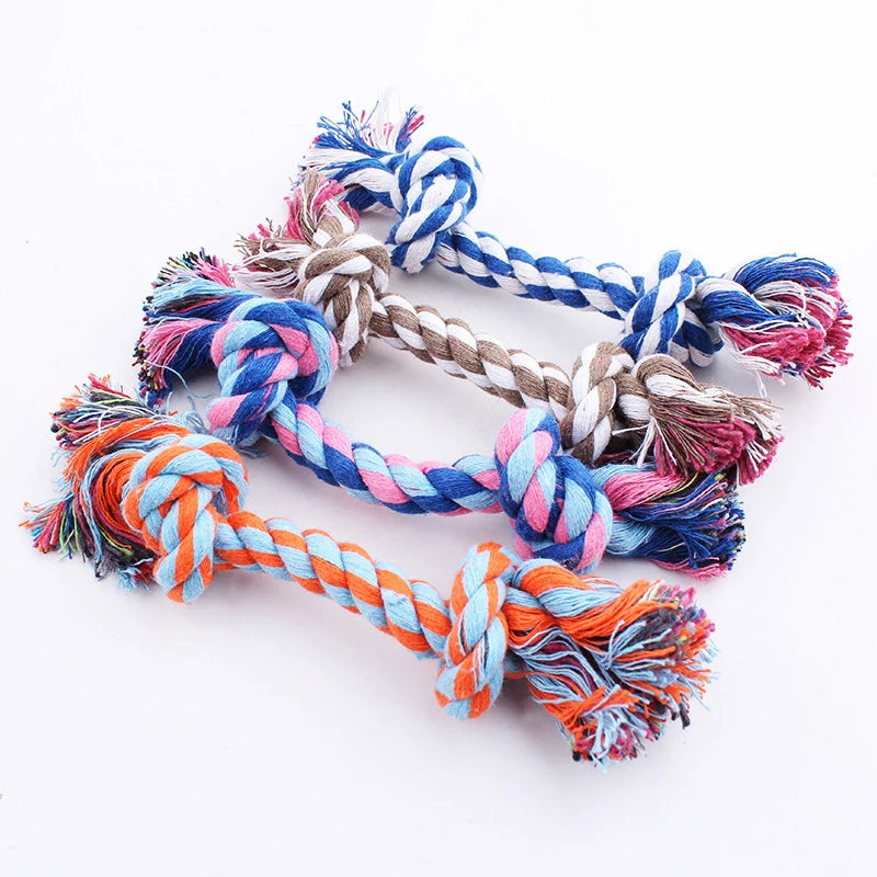 Random Color Pet Dog Toy Bite Rope