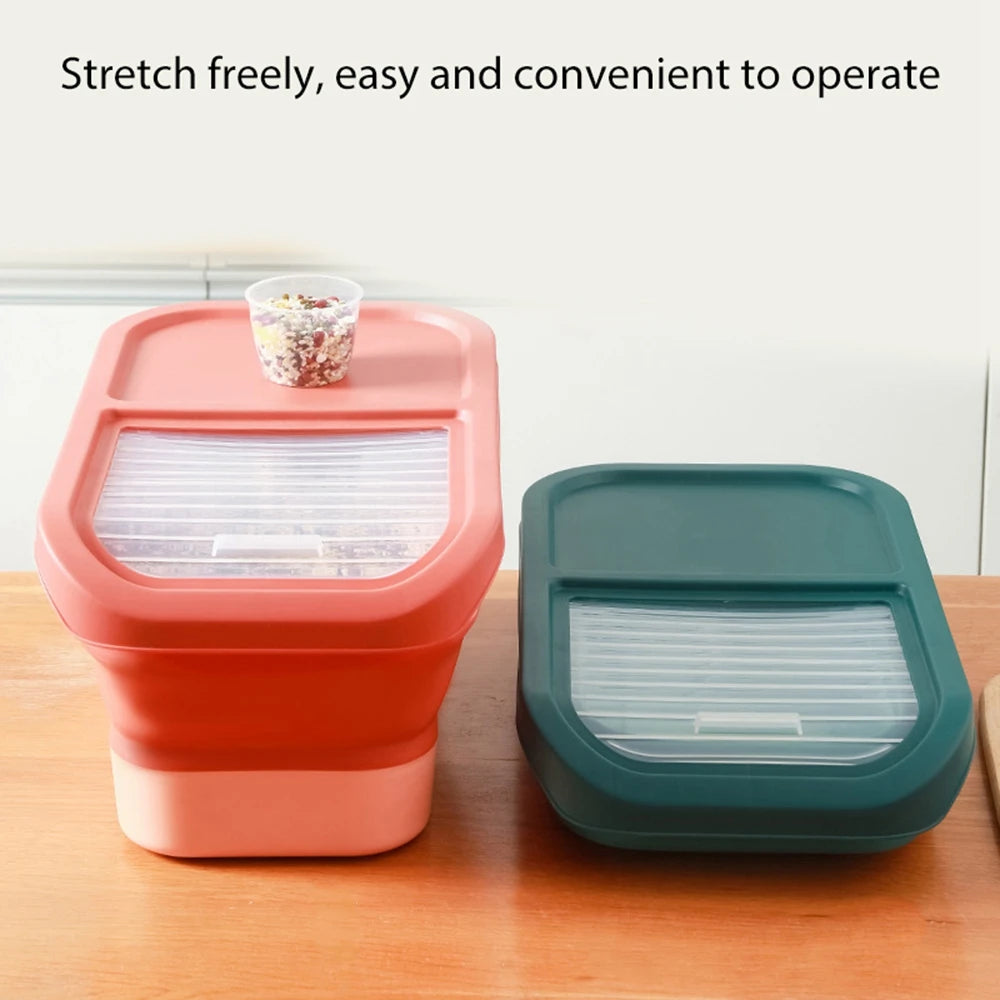 13/33LB Collapsible Cat Dog Food Storage Container