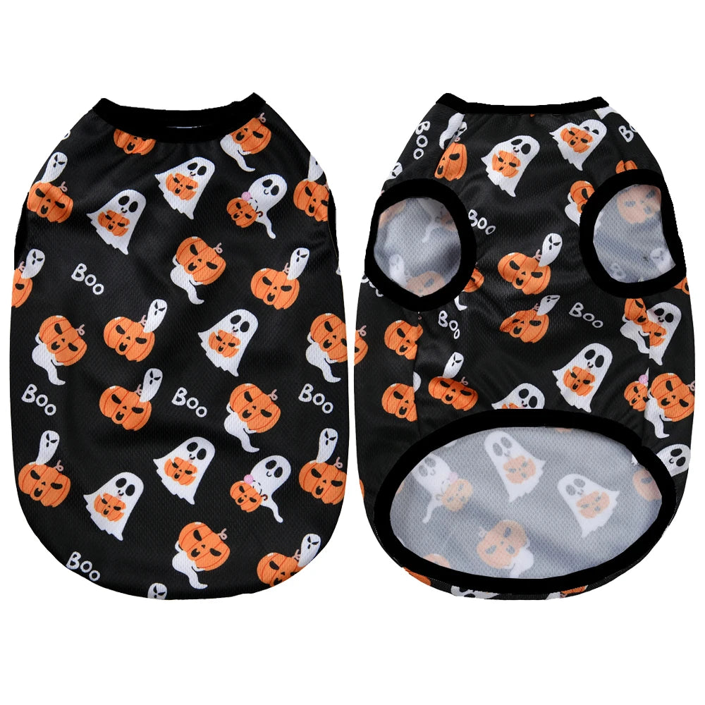 Halloween Pet Vest Dogs Cats
