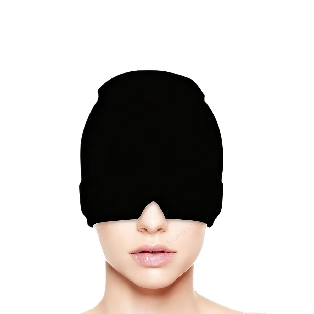 Migraine Relief Cap Gel Ice Pack Stretchable Compress Eye Mask