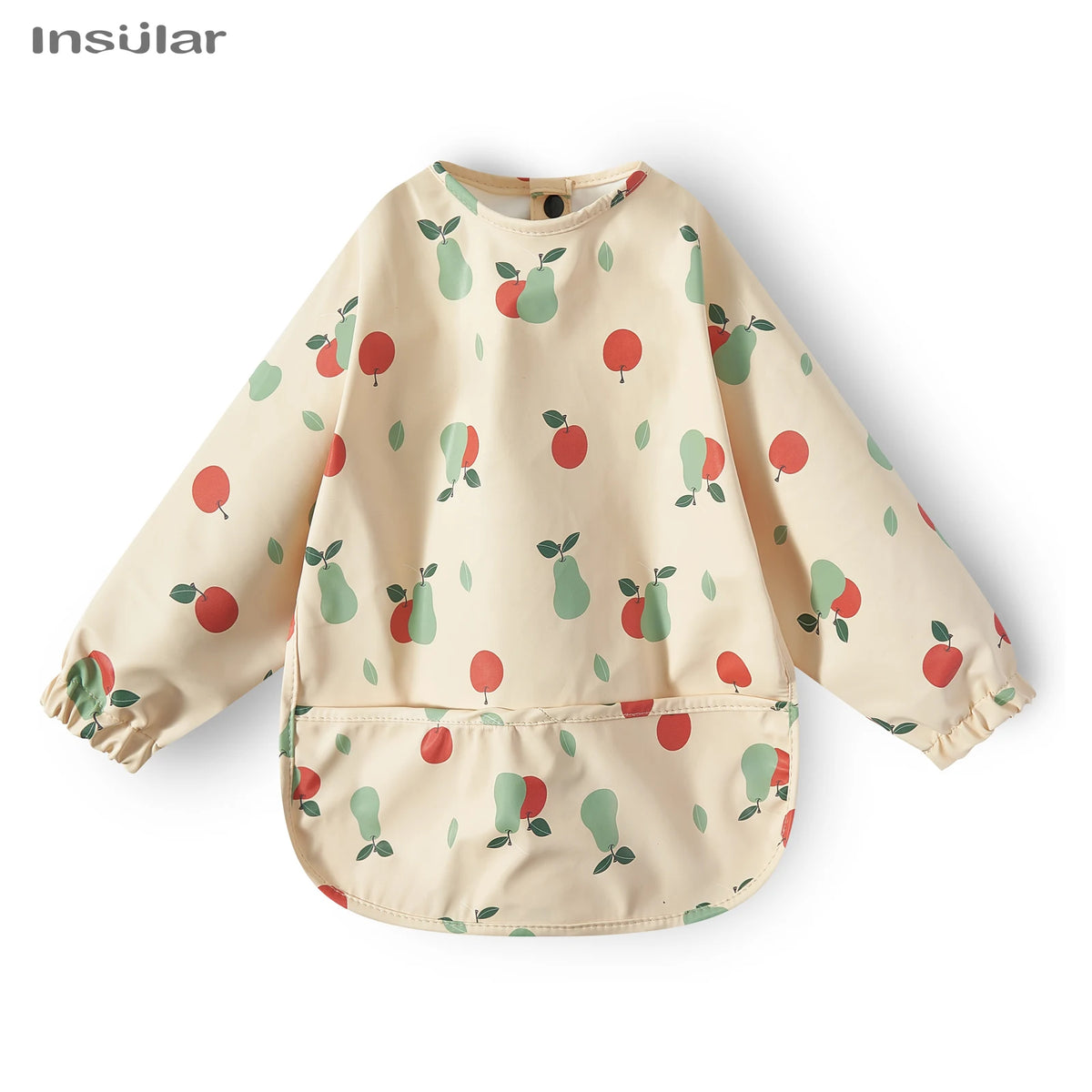 Children Feeding Aprons Long Sleeve Baby Bib