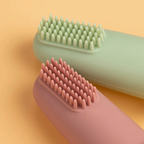 3pcs Baby Soft Finger Toothbrush Silicone