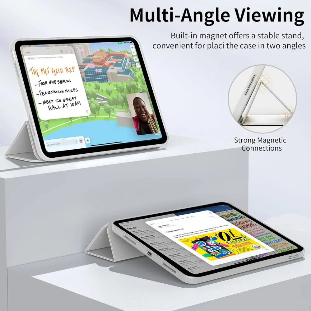 Case for iPad Air 11 M4/M3/M2 (2026/2025/2024), iPad Air 5/4 (2022/2020 5th/4th Generation 10.9-Inch), with Tri-fold Stand & Cover