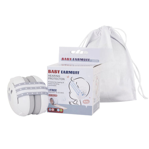 2 in 1 Baby Earmuff Mini-headset Adjustable Noise-proof