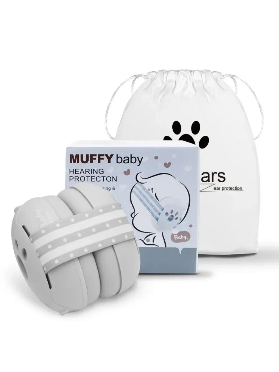 2 in 1 Baby Earmuff Mini-headset Adjustable Noise-proof