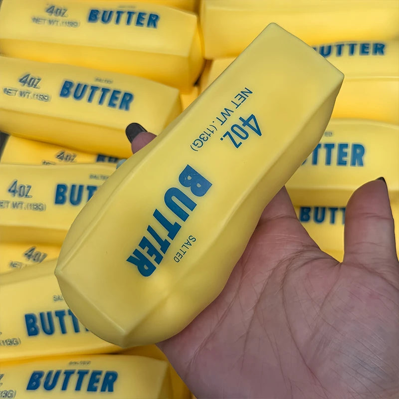 Butter Stick Crunchy Squishy Fidget Toy