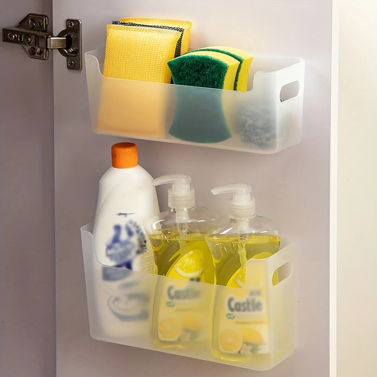 Multifunctional Plastic Kitchen Storage Organization