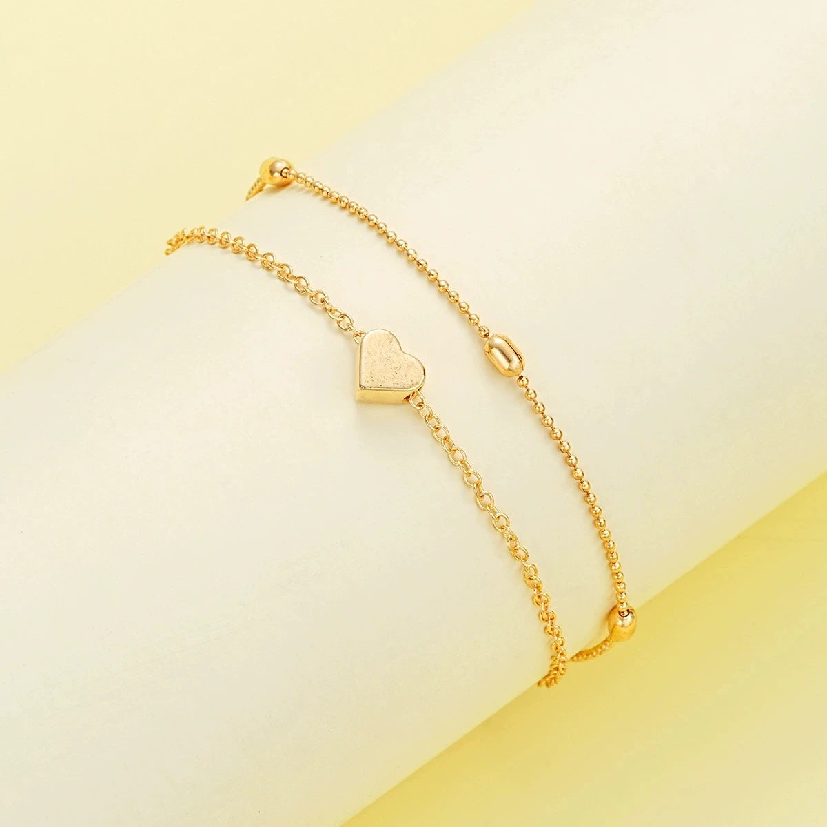 Pearl Heart Jewelry Set For Women