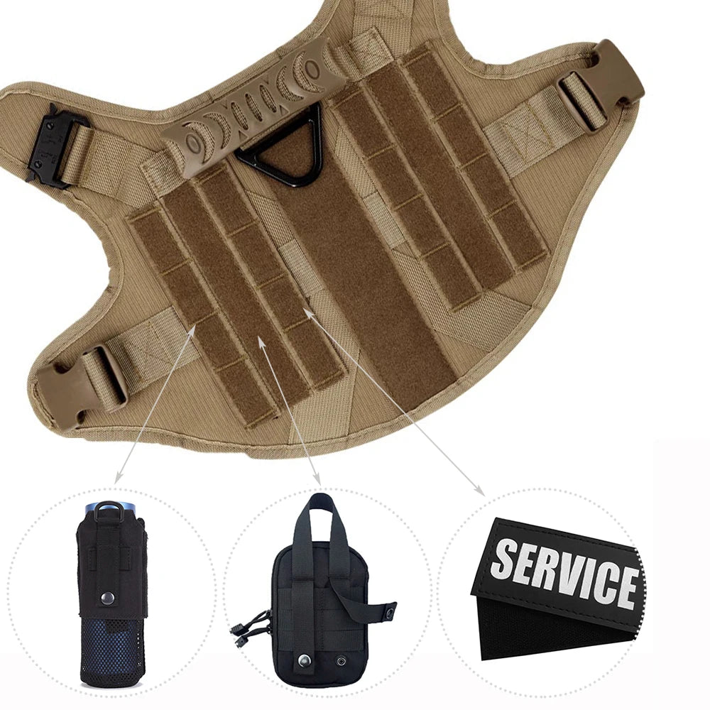 Large Dog Harness Training Pet Vest