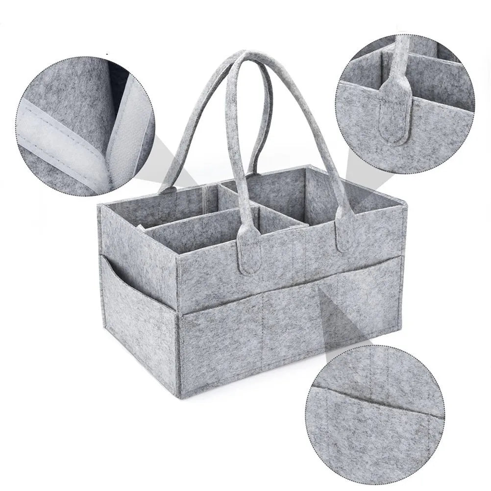 Children's Felt Diaper Storage Bag