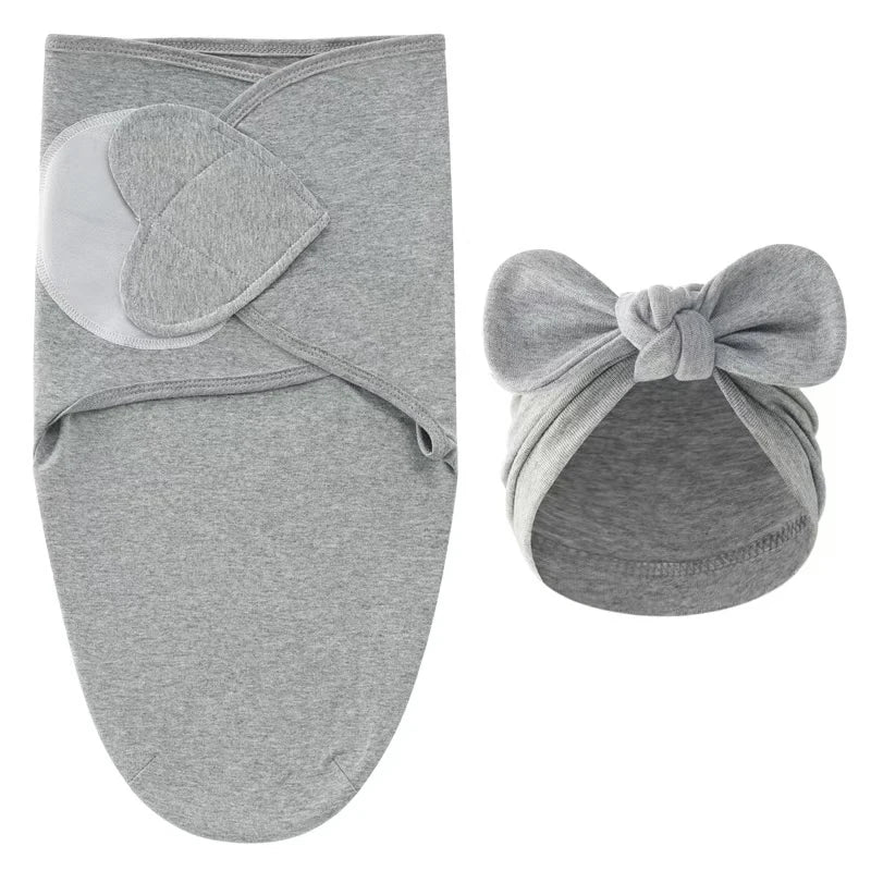 Baby Blanket Hat Set