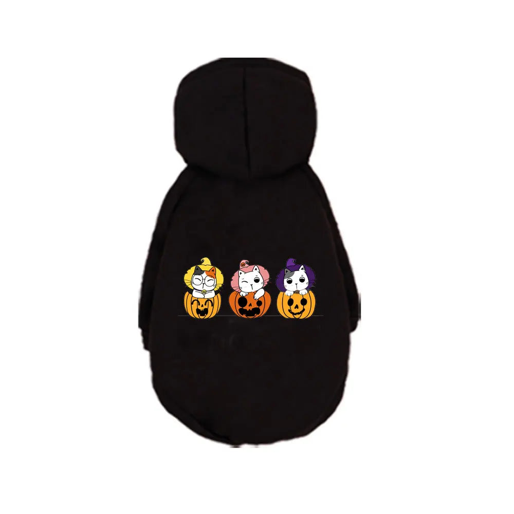 1 Pc Halloween Pet Hooded Sweatshirt