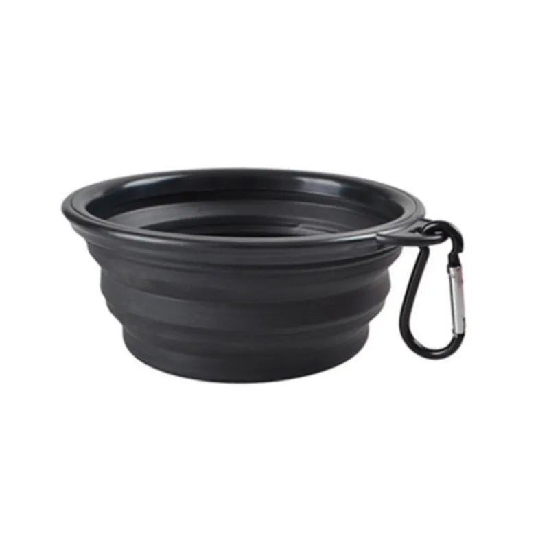 Portable Pet Silicone Collapsible Bowl