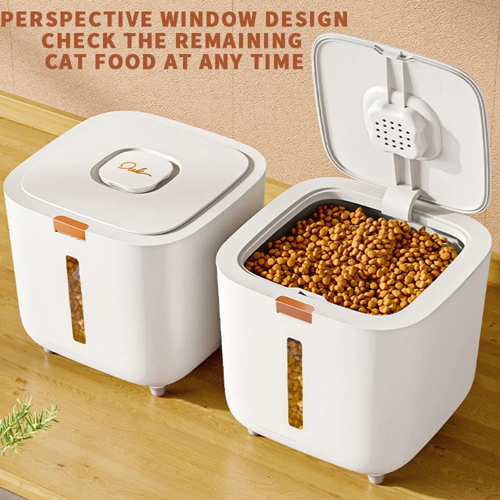 Pet Food Storage Barrel Large