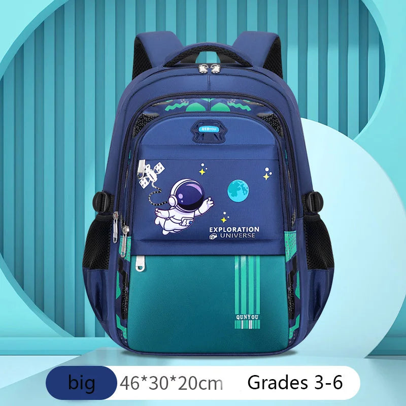 Kids Backpack Children School Bags- Astronaut School Backpack Waterproof Primary Book Bag